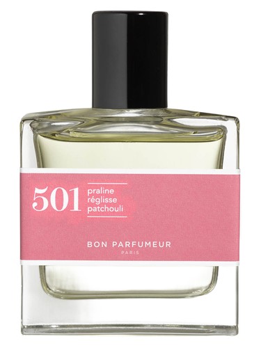 501 praline, licorice, patchouli