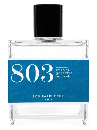 803 sea spray, ginger, patchouli