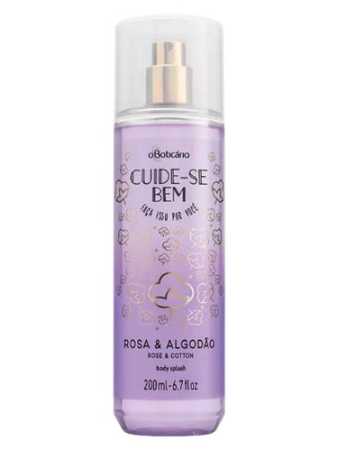 Cuide-se Bem Rosa e Algodao